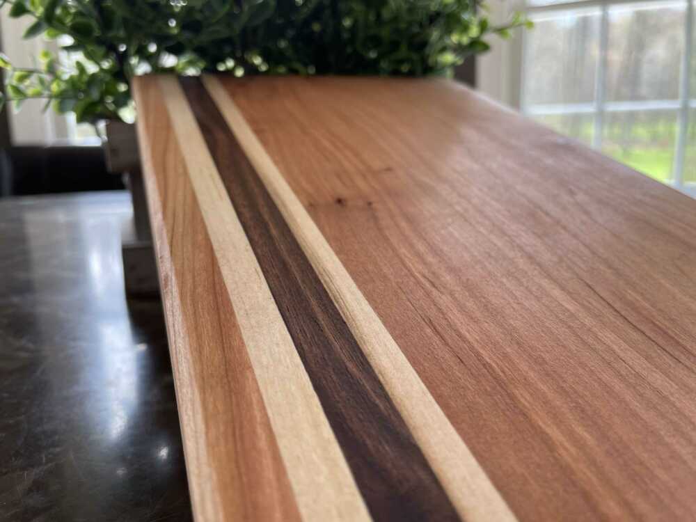 Side Strip Cherry Cutting Board