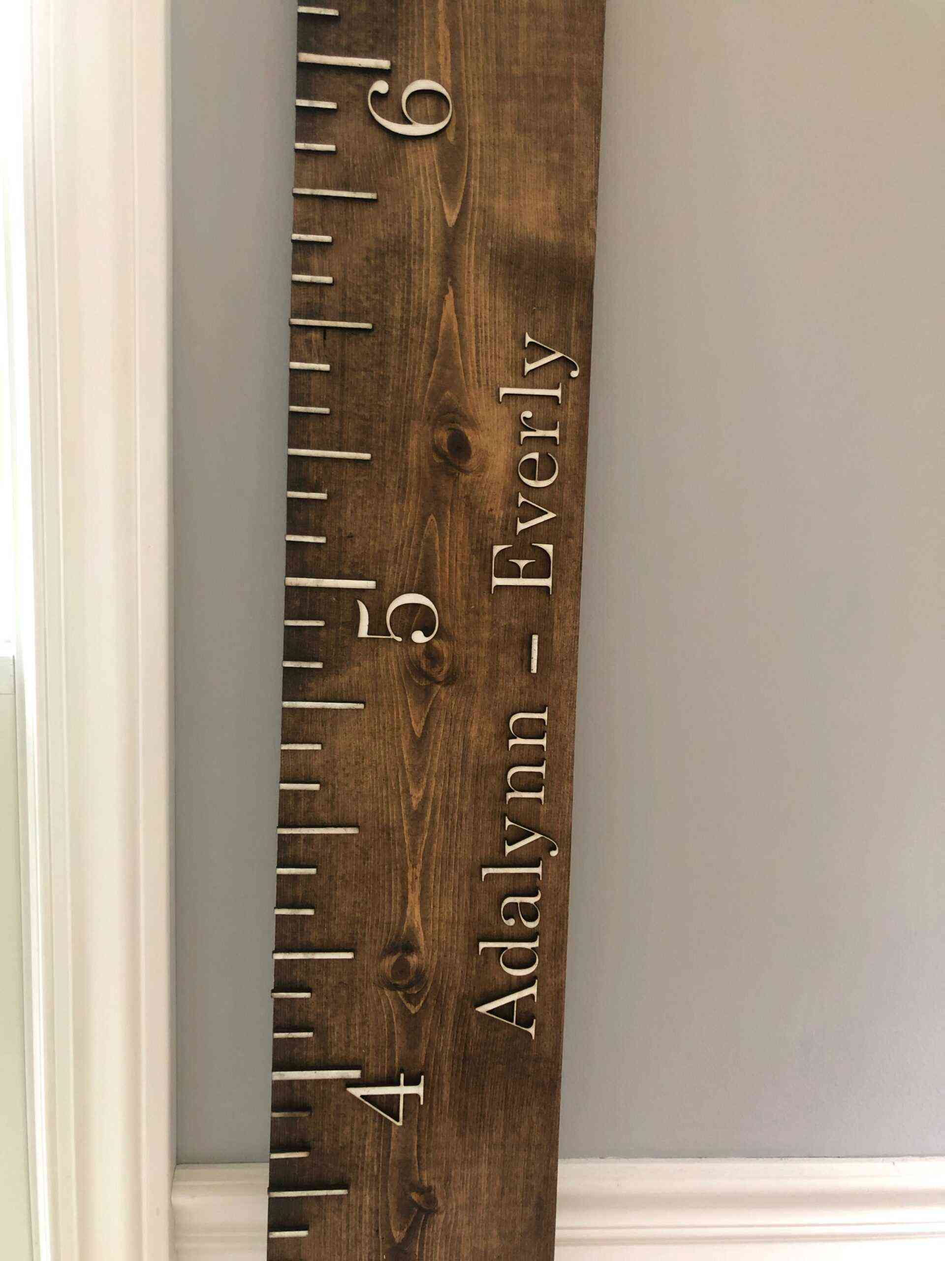 Growth Chart Ruler