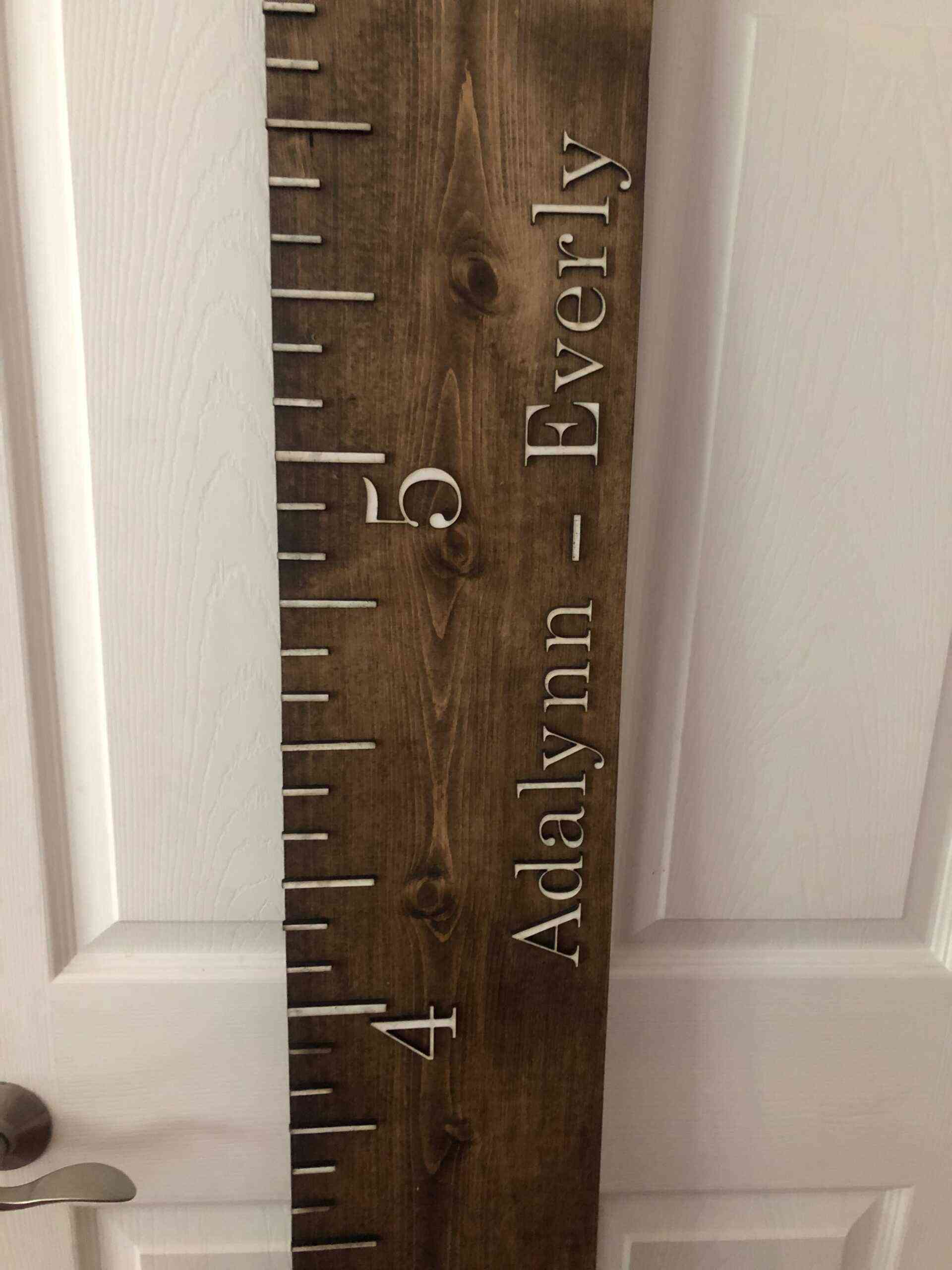 Growth Chart Ruler