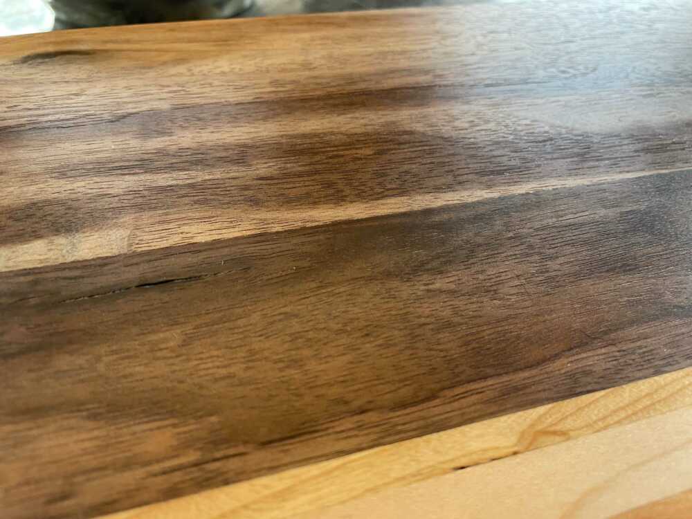 Side Strip Black Walnut Cutting Board