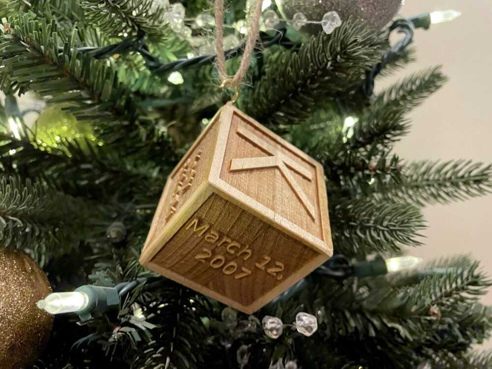 Baby Cube Ornament