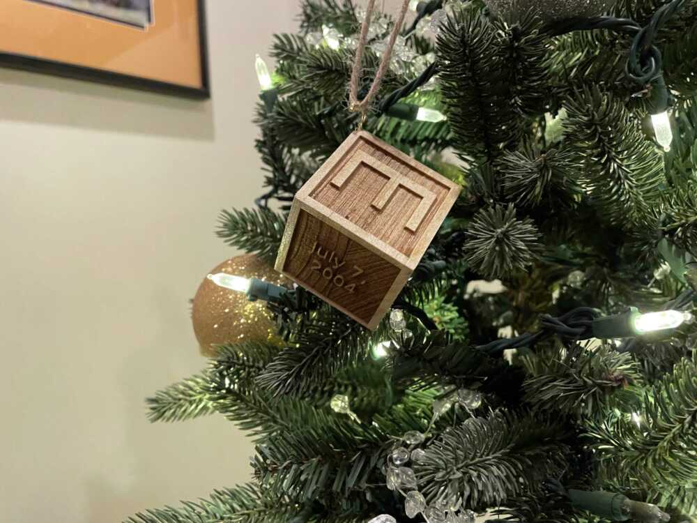 Baby Cube Ornament