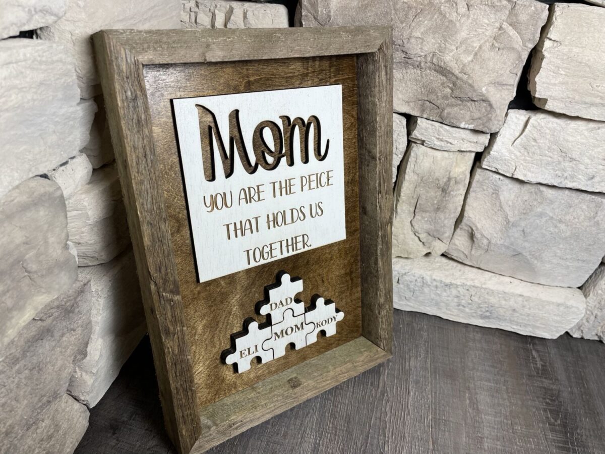 Mom Puzzle Décor