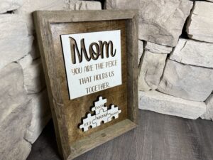 Mom Puzzle Décor 