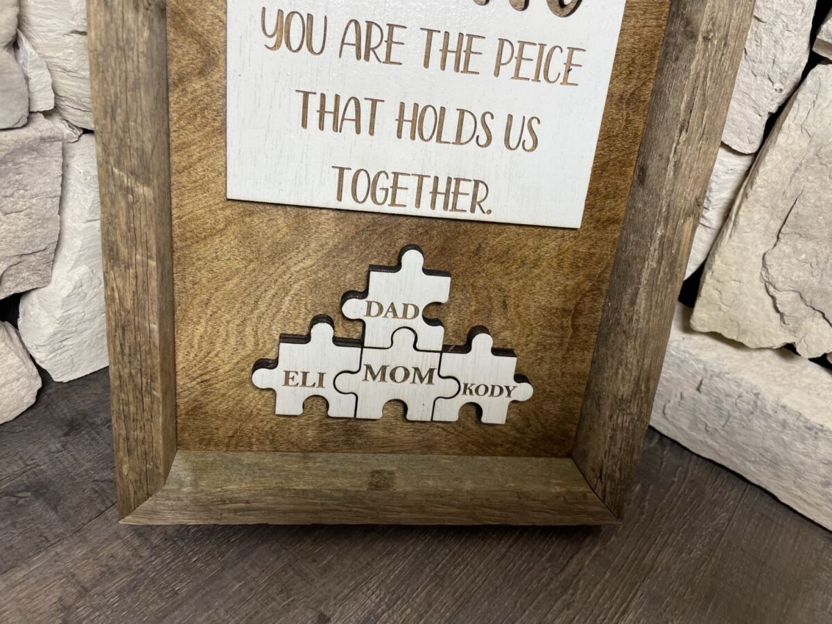 Mom Puzzle Décor