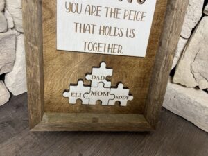 Mom Puzzle Décor 