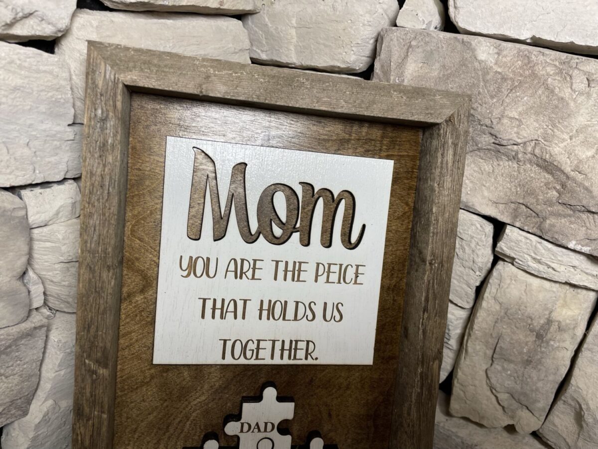 Mom Puzzle Décor