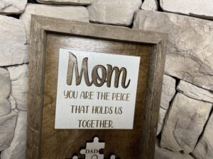 Mom Puzzle Décor 