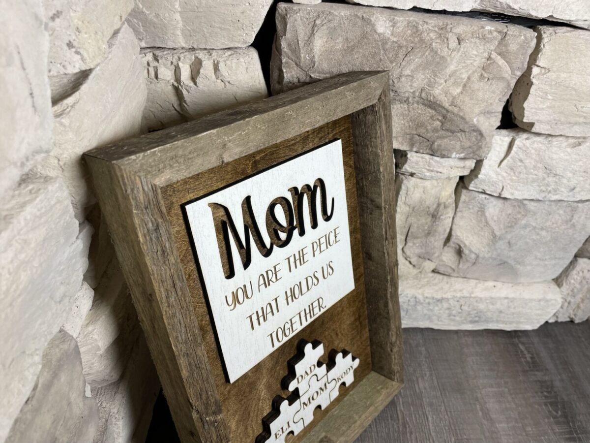 Mom Puzzle Décor