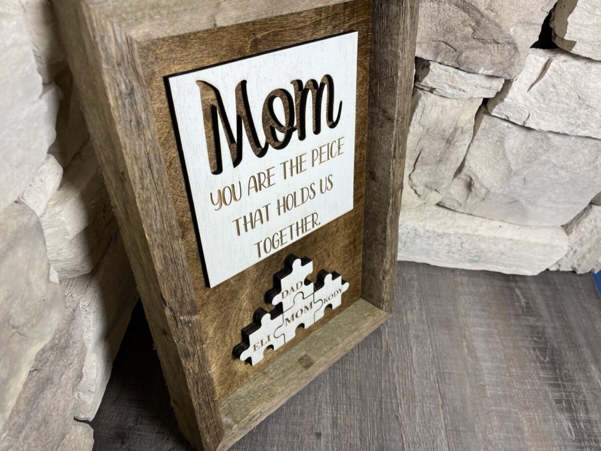 Mom Puzzle Décor 