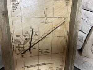 Erie Airport Approach Map