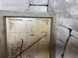 Erie Airport Approach Map