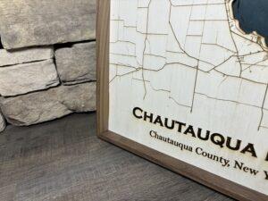 Chautauqua Lake Topography Map