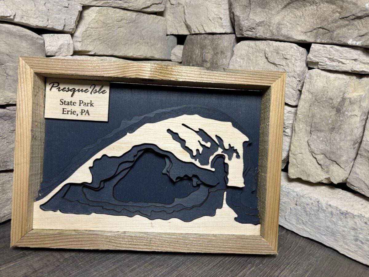 Presque Isle Topography Map