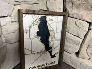 Conneaut Lake Topography Map